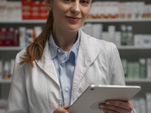 farmaceutica-feminina-com-mesa-verificando-estoque-na-farmacia